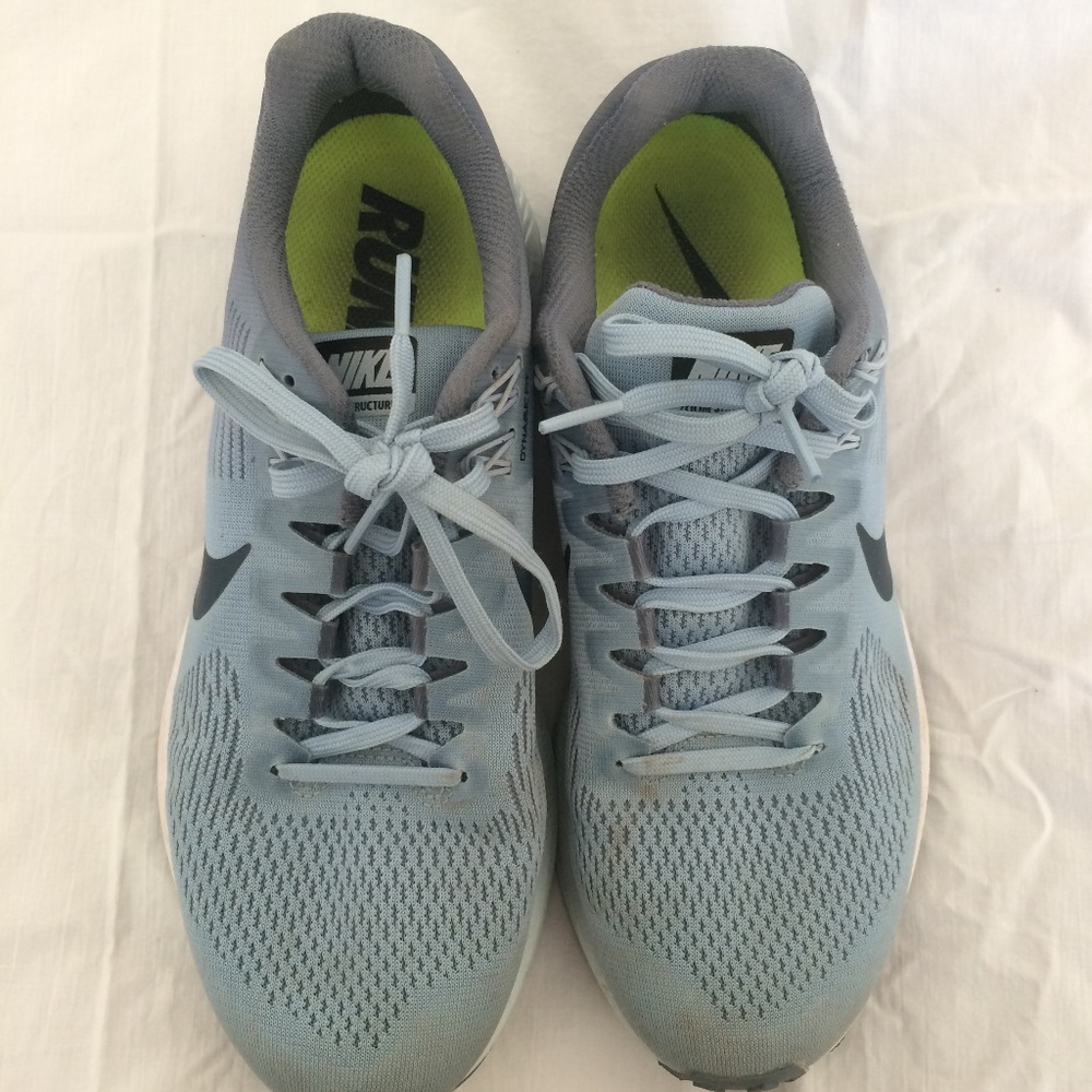 Nike Zoom Structure 21 Light Blue Running Shoe